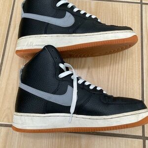 Nike AF1 Air Force 1 Black Wolf Grey AT7653-001 size 8